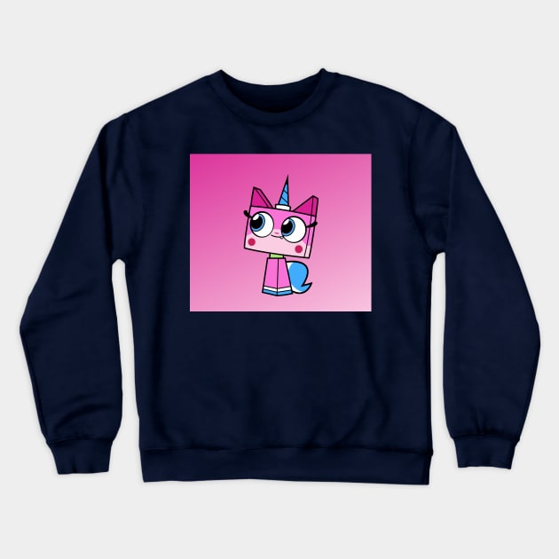 Unikitty Lego Crewneck Sweatshirt by Bob Charl